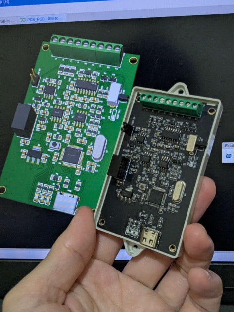 Isolated USB to TTL/RS232/RS485
